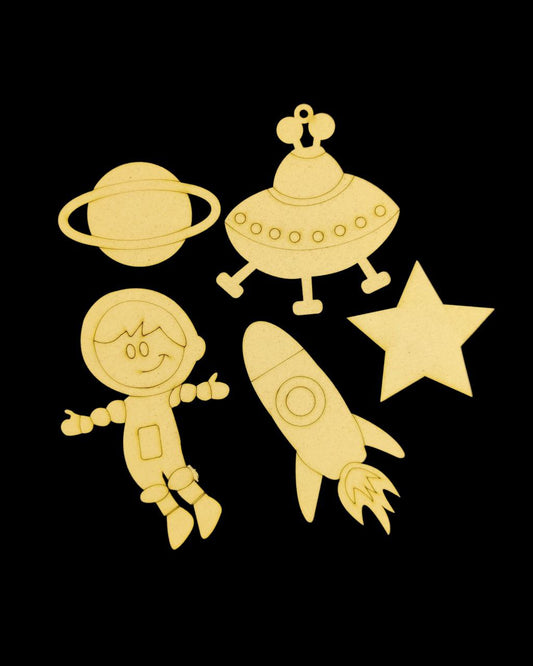 Astronaut in Space(Premarked Painting Bases MDF)