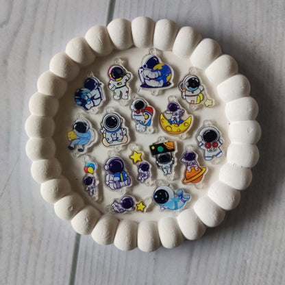 Astronaut Space - Printed Acrylic Charm
