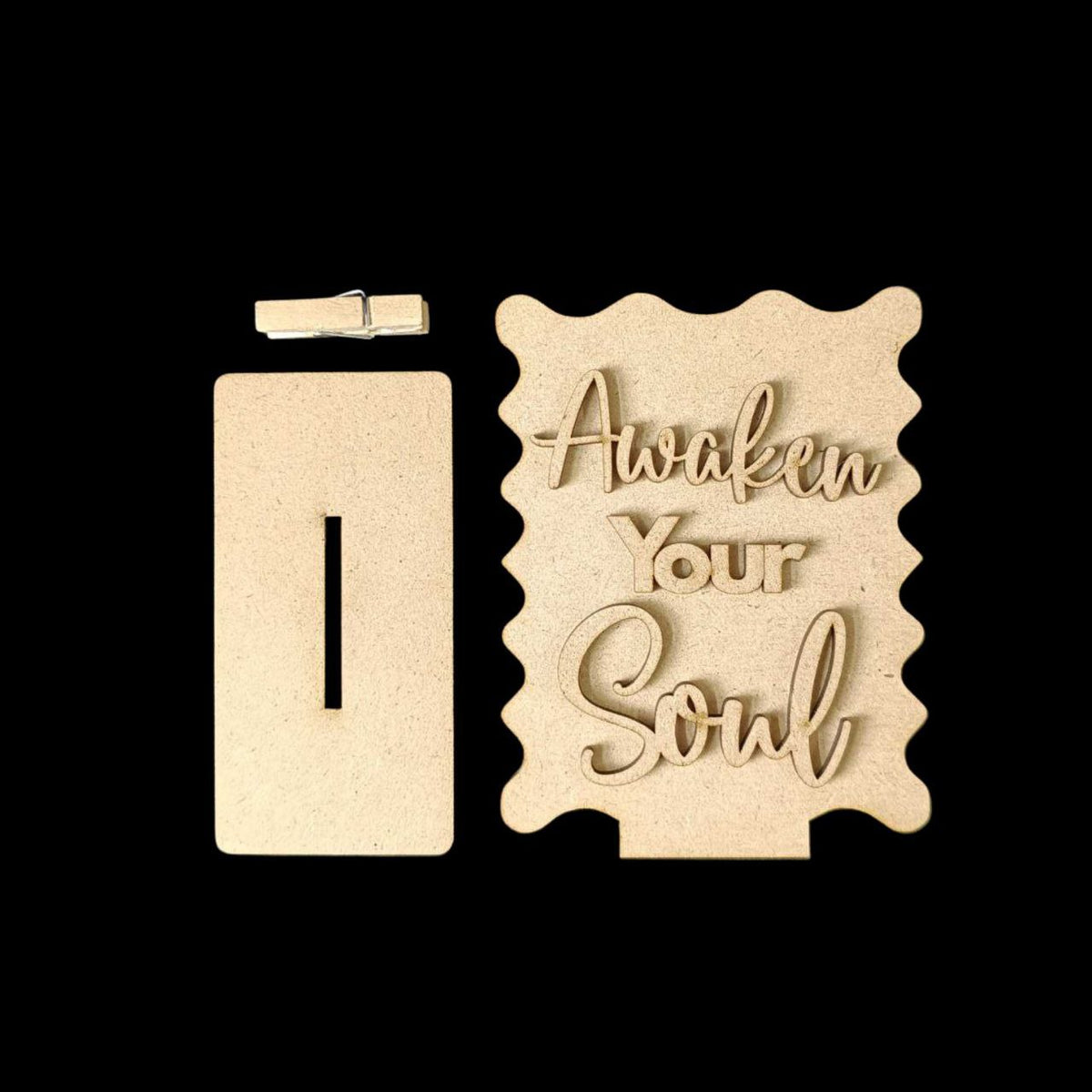 Awaken Your Soul - Standee + Photo Notes Holder (MDF)