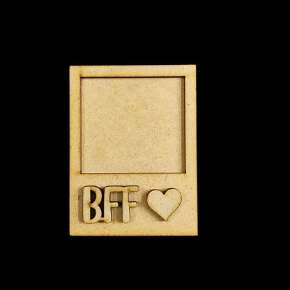 BFF - Friendship (MDF Photo Fridge Magnet Base)