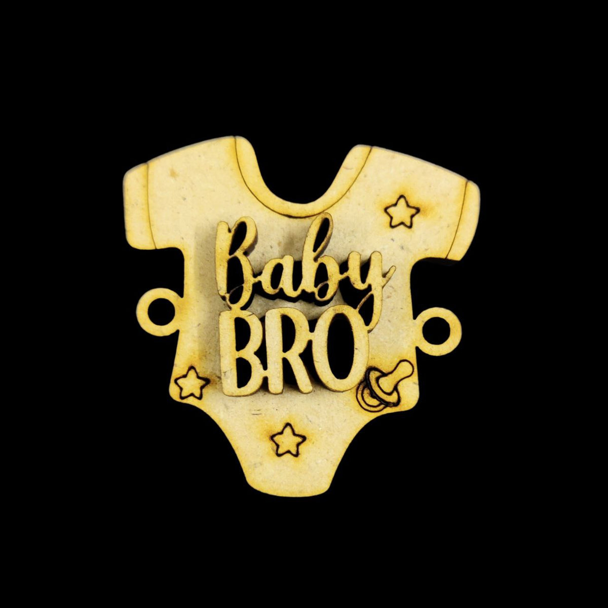 Baby Bro (Kids MDF Layered Logo Rakhi)