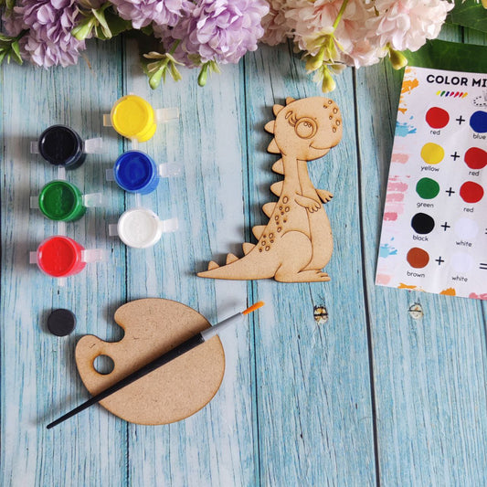 Baby Dino (Fridge Magnet DIY Kit) MDF