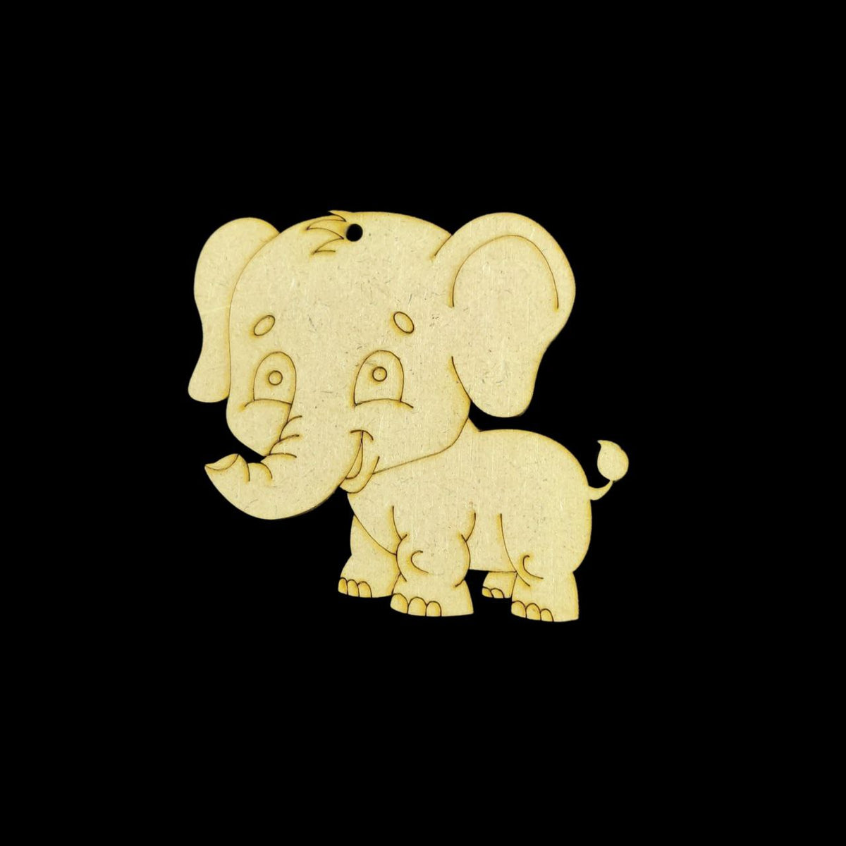Baby Elephant (Premarked Keychain base MDF)