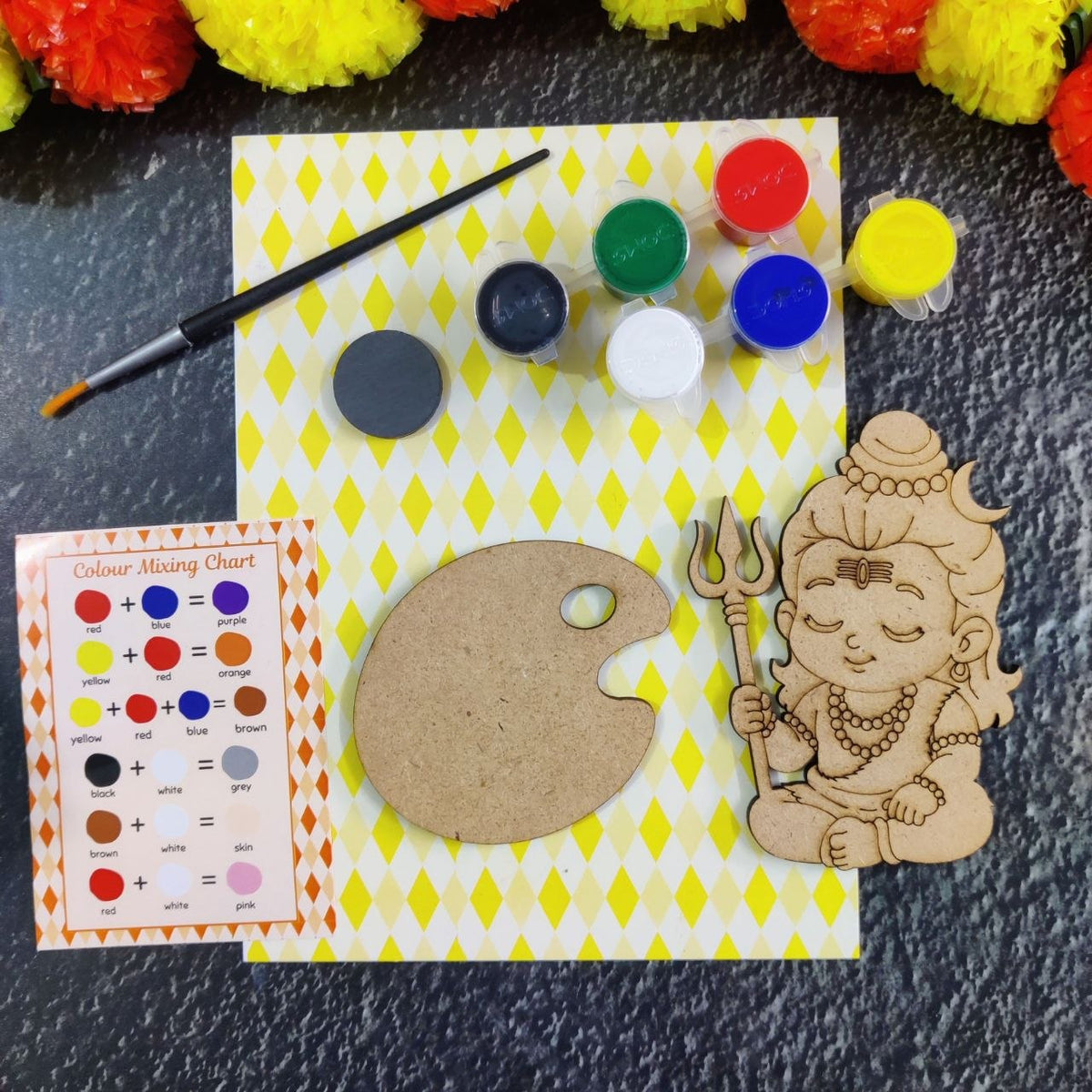Baby Shiva - DIY Fridge Magnet Kit