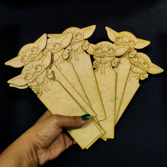 Baby Yoda - StarWars (MDF Bookmarks - Kids)