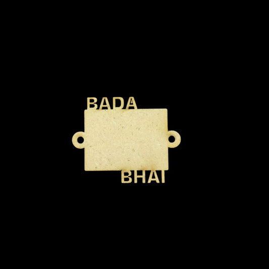 Bada Bhai (MDF - Mini Photo Rakhi) Raksha bandhan