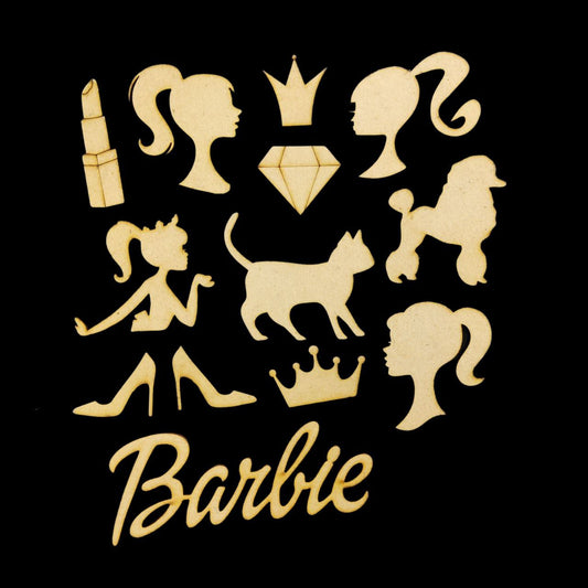 Barbie Elements ( Decoupage Paper )