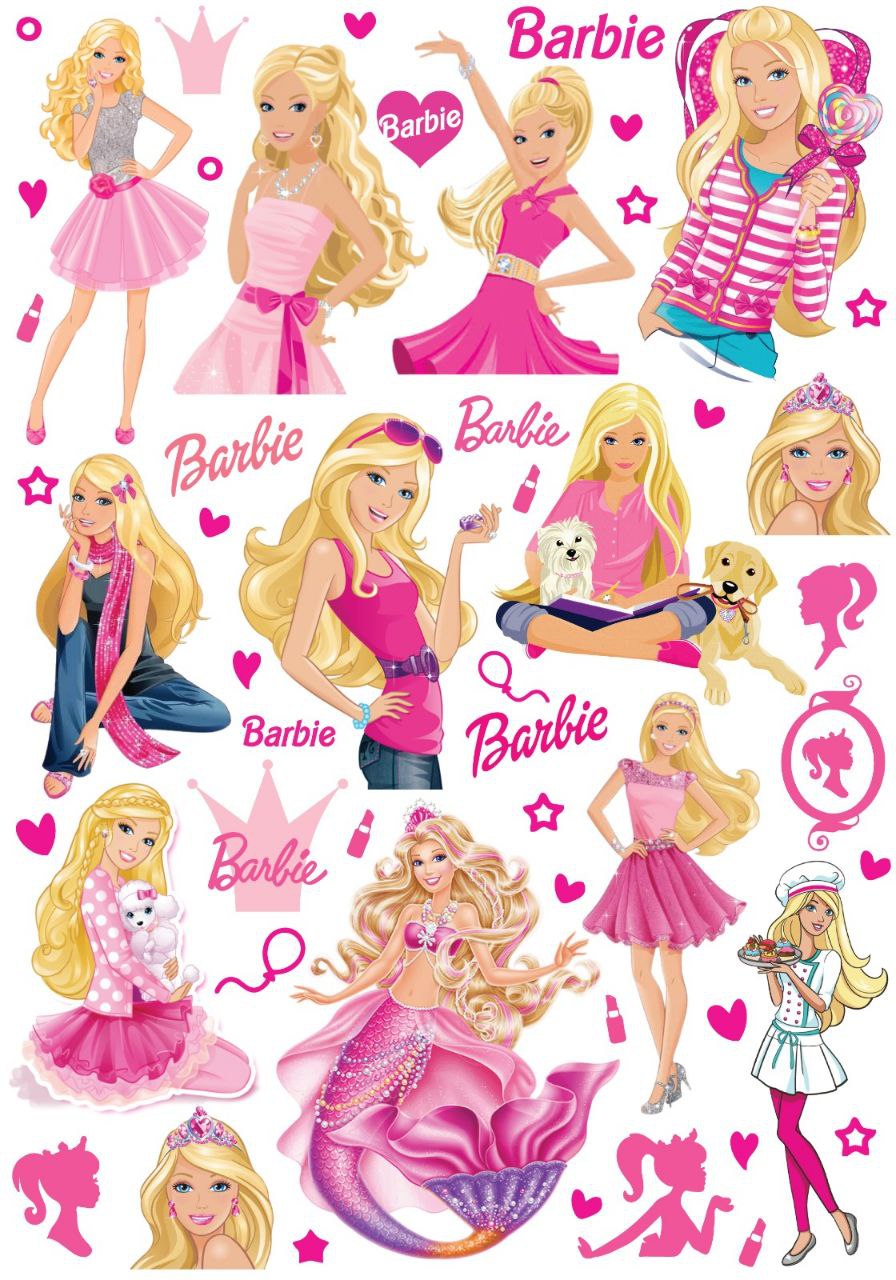 Barbie ( Instant Transfer Sheet )2