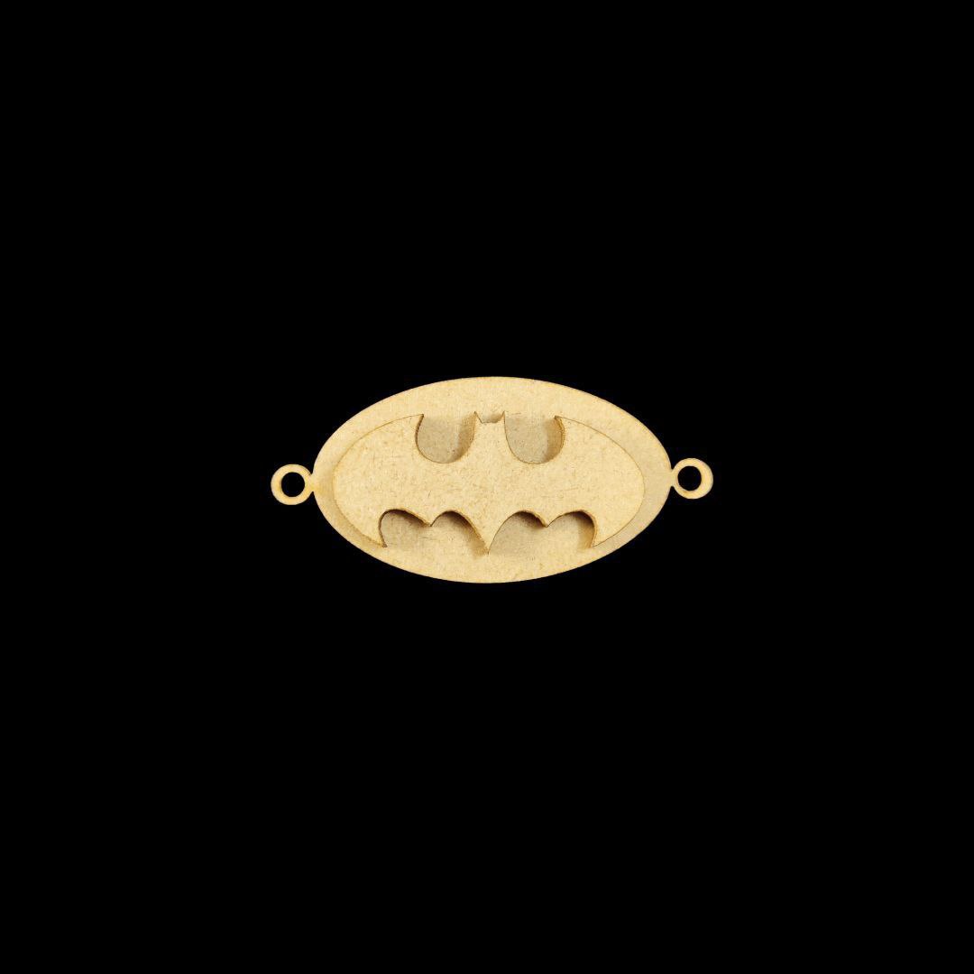 Batman Logo ( MDF Rakhi base )