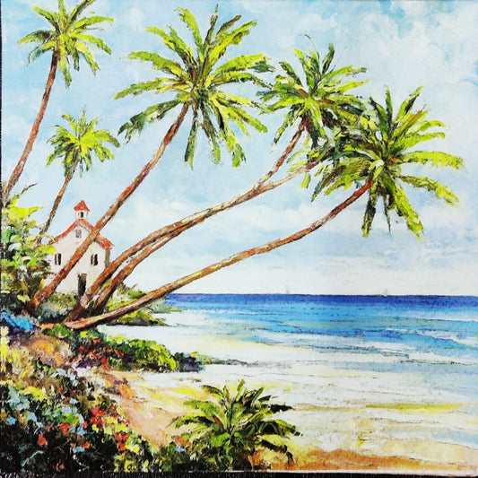 Beach Palm ( German Napkins Tissues )