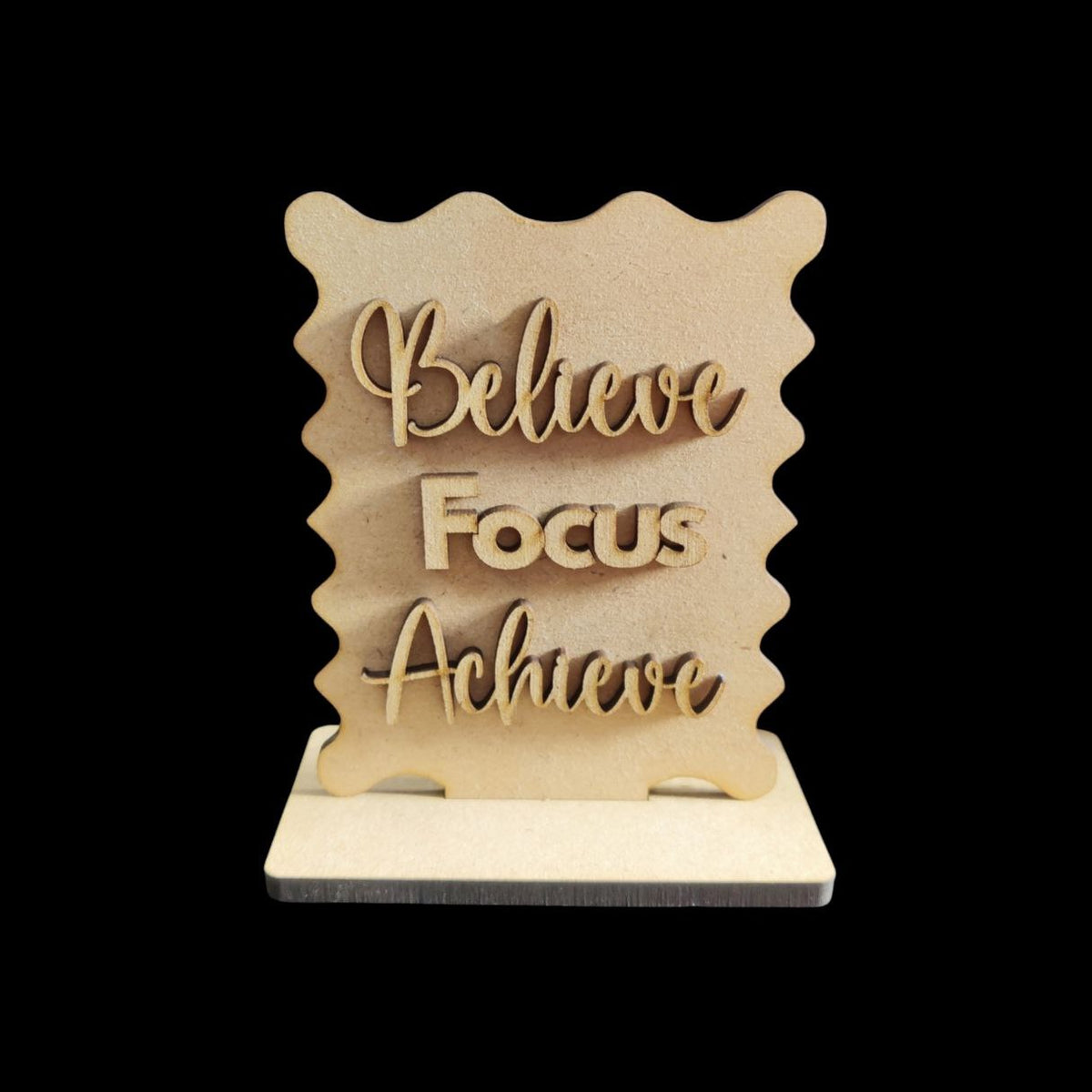 Wild Periwinkles - Earring Base (MDF)