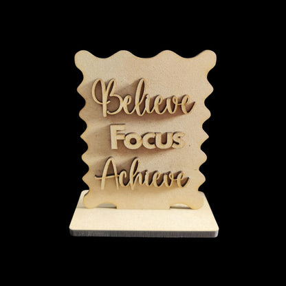 Wild Periwinkles - Earring Base (MDF)