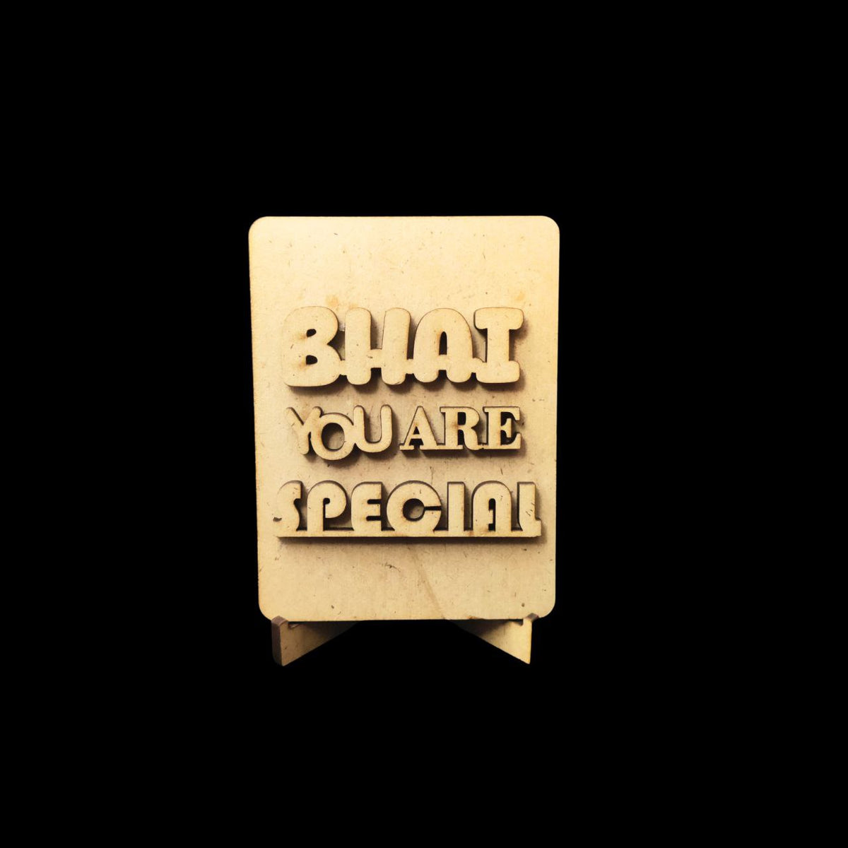 Bhai You Are Special - MDF Fridge Magnet Base | Desk Keepsake (Raksha Bandhan)