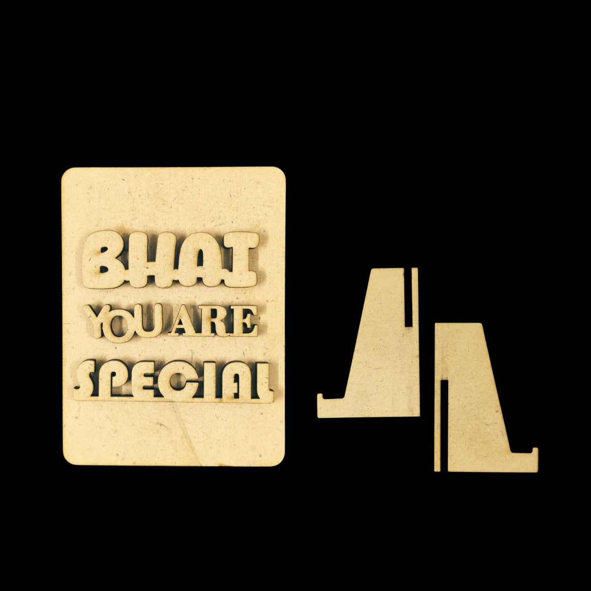 Bhai You Are Special - MDF Fridge Magnet Base | Desk Keepsake (Raksha Bandhan)