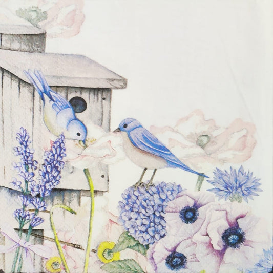 Bird House ( German Napkins Tissues )