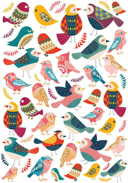 Wild n Free Birds ( Instant Transfer Sheets )