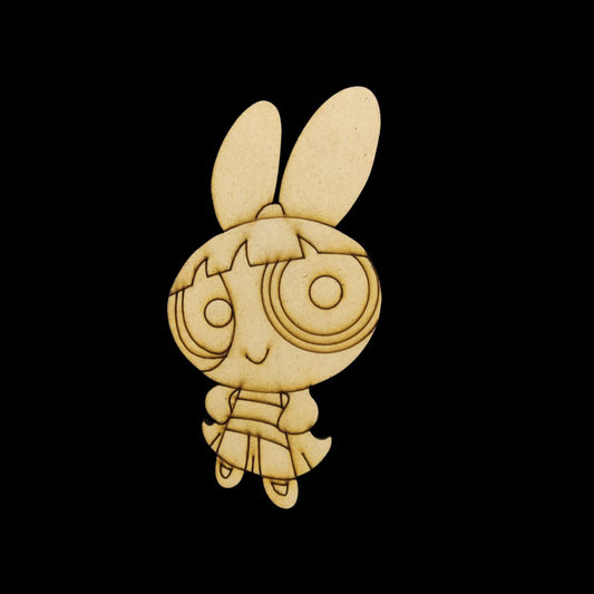 Blossom - PowerPuff Girls (Premarked Painting Base) MDF