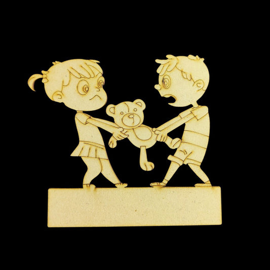 Bro-Sis It's Mine (Mini Fridge Magnet Name Board) Raksha Bandhan