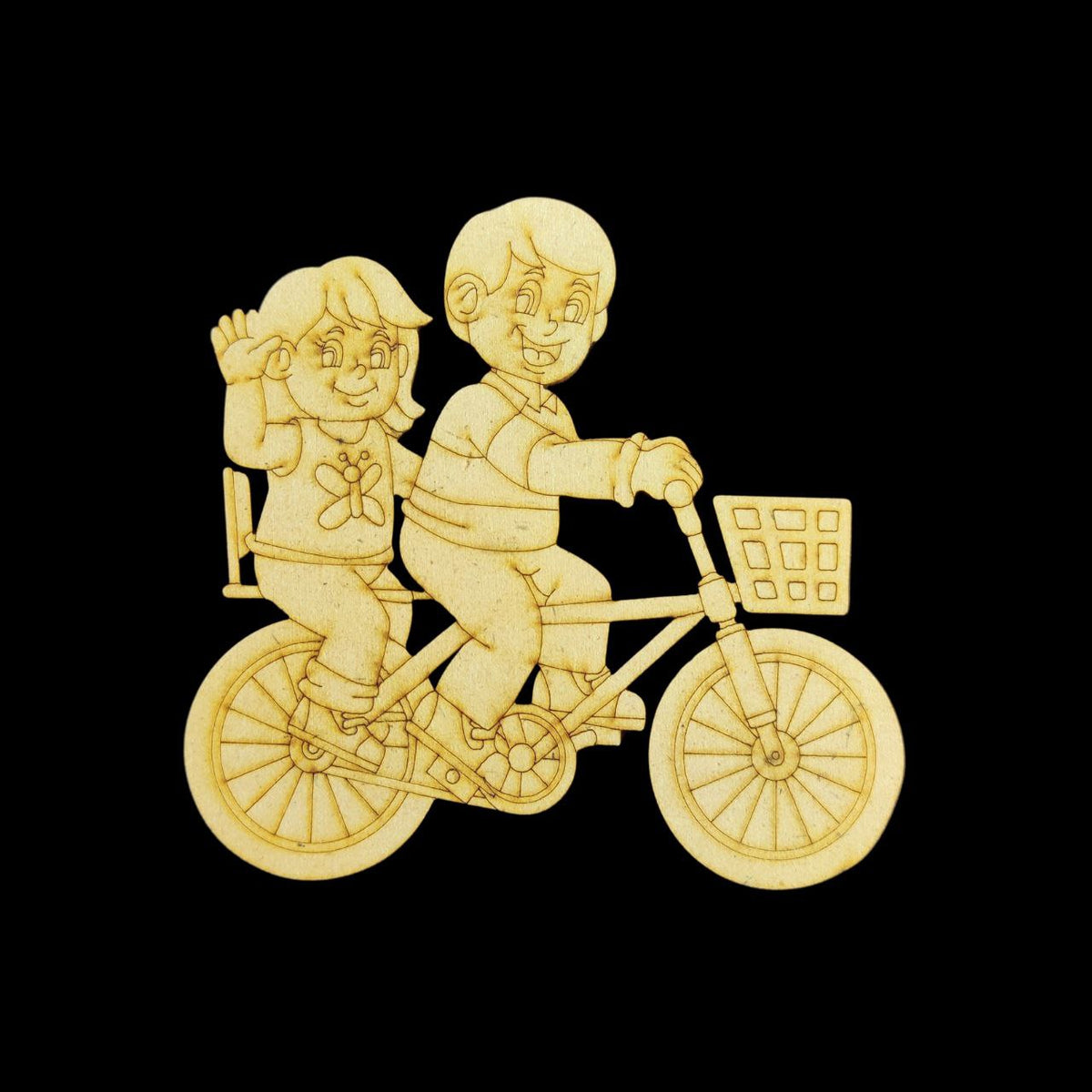 Bro-Sis JoyRide (MDF Premarked base) Raksha Bandhan