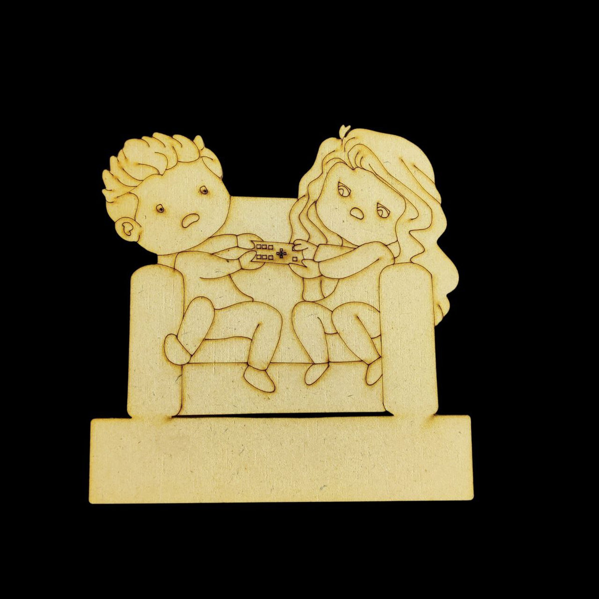 Bro-Sis War-Time (Mini Fridge Magnet Name Board) Raksha Bandhan