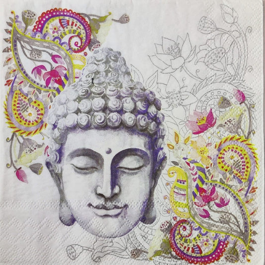 Buddha Face ( German Napkins Tissues )