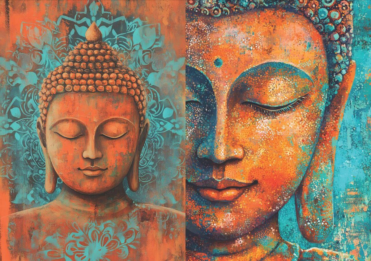 Buddha Nirvana (2 in 1 - Decoupage Paper)