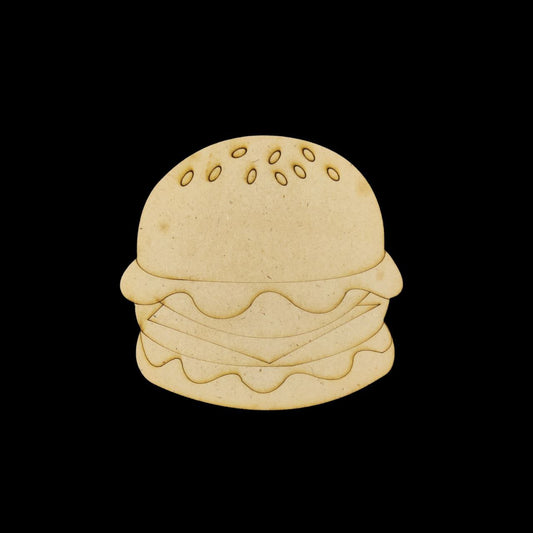 Burger (Premarked Painting Base) MDF