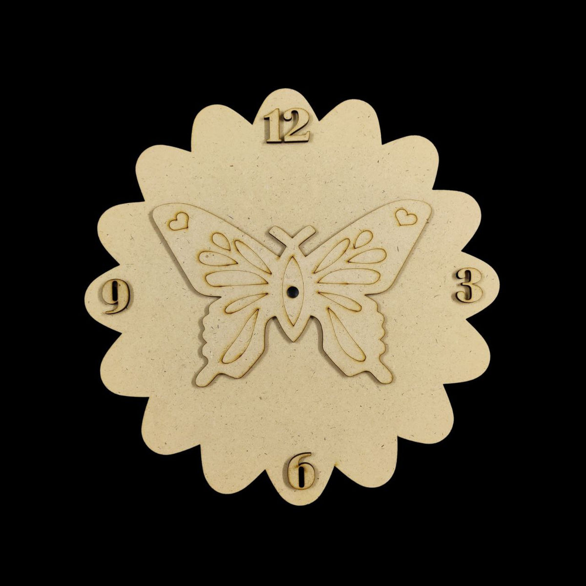 Butterfly ( MDF Clock Base )
