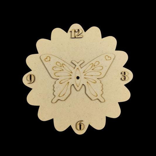 Butterfly ( MDF Clock Base )