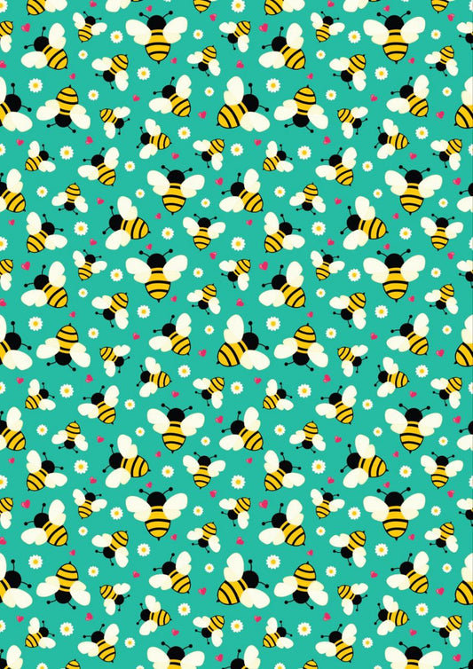 Buzzy busy Bees (Kids - Decoupage Papers )