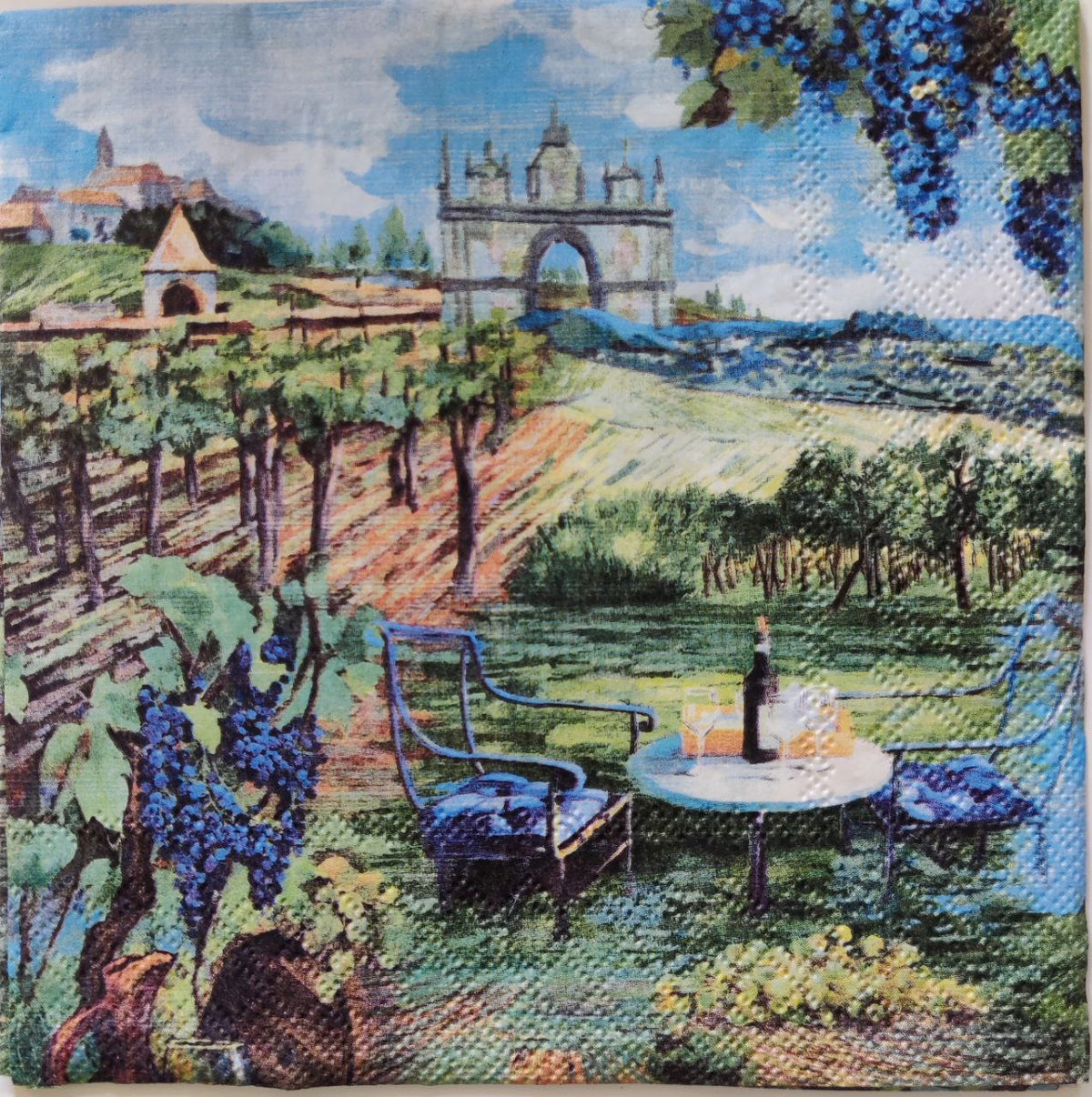By The VineYard ( German napkins Tissues )