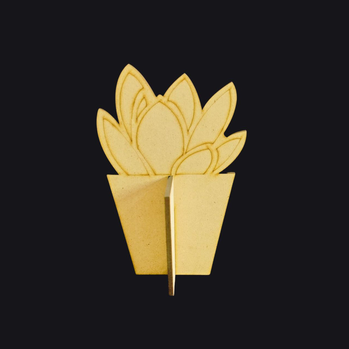 Cactus - 3D ( MDF desk decor )