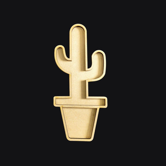 Cactus Plant (MDF Mosaic Base)