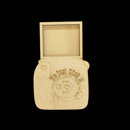 We Just Click - Camera | Photo Frame Fridge Magnet Base - Valentine's Collection
