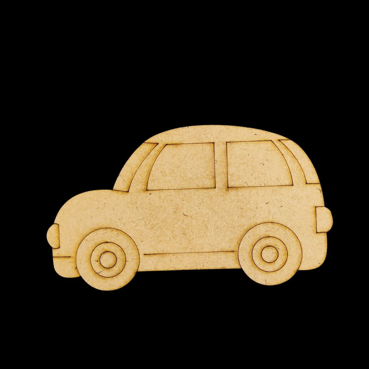 Car ( MDF Premarked Painting Base )
