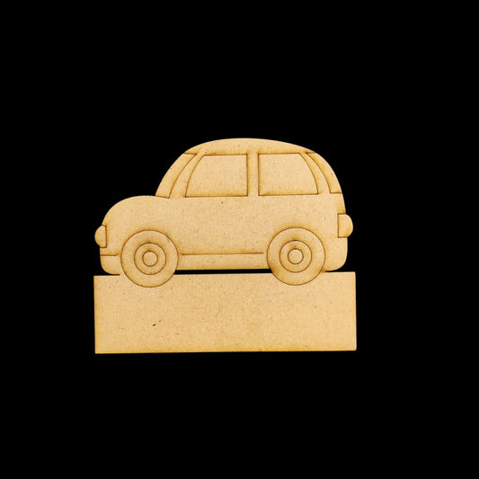 Car (Mini Name Board - MDF) Personalised