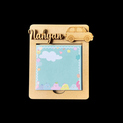 Post It Holder - Personalised (MDF Lasercut)