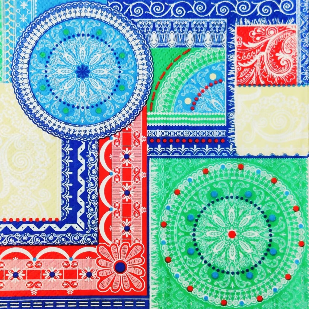 Carpet Print ( German Napkins Tissues )