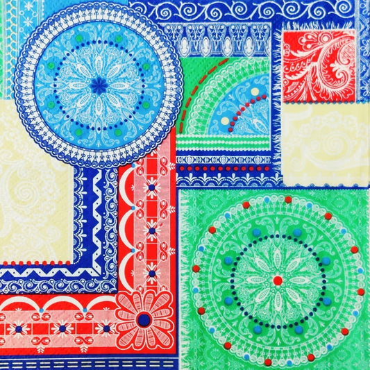 Carpet Print ( German Napkins Tissues )