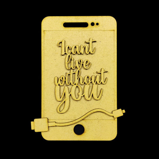 Love Puns - Cellphone ( Fridge Magnet Base - Valentine's Collections )
