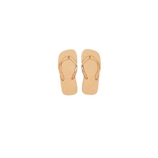 Flip - Flops ( LaserCut MDF Desi Collection )
