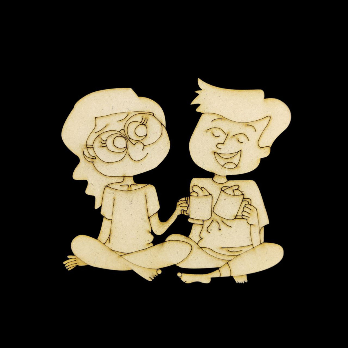 Cheers to Love (MDF Premarked Embellishment)