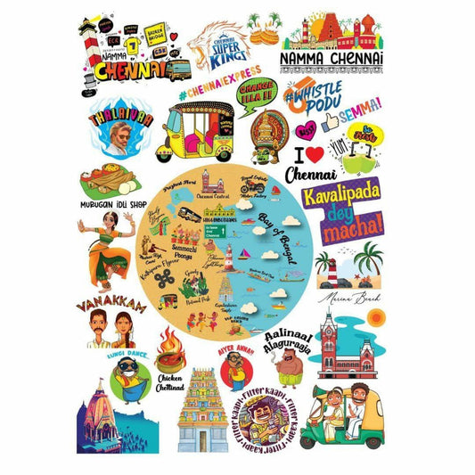 Chennai  ( Instant Transfer Sheets )