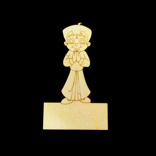 Chota Bheem (Mini Name Board - MDF) Personalised