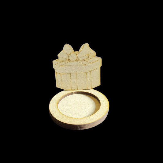Christmas Gift - Mini Tealight Holder (MDF)