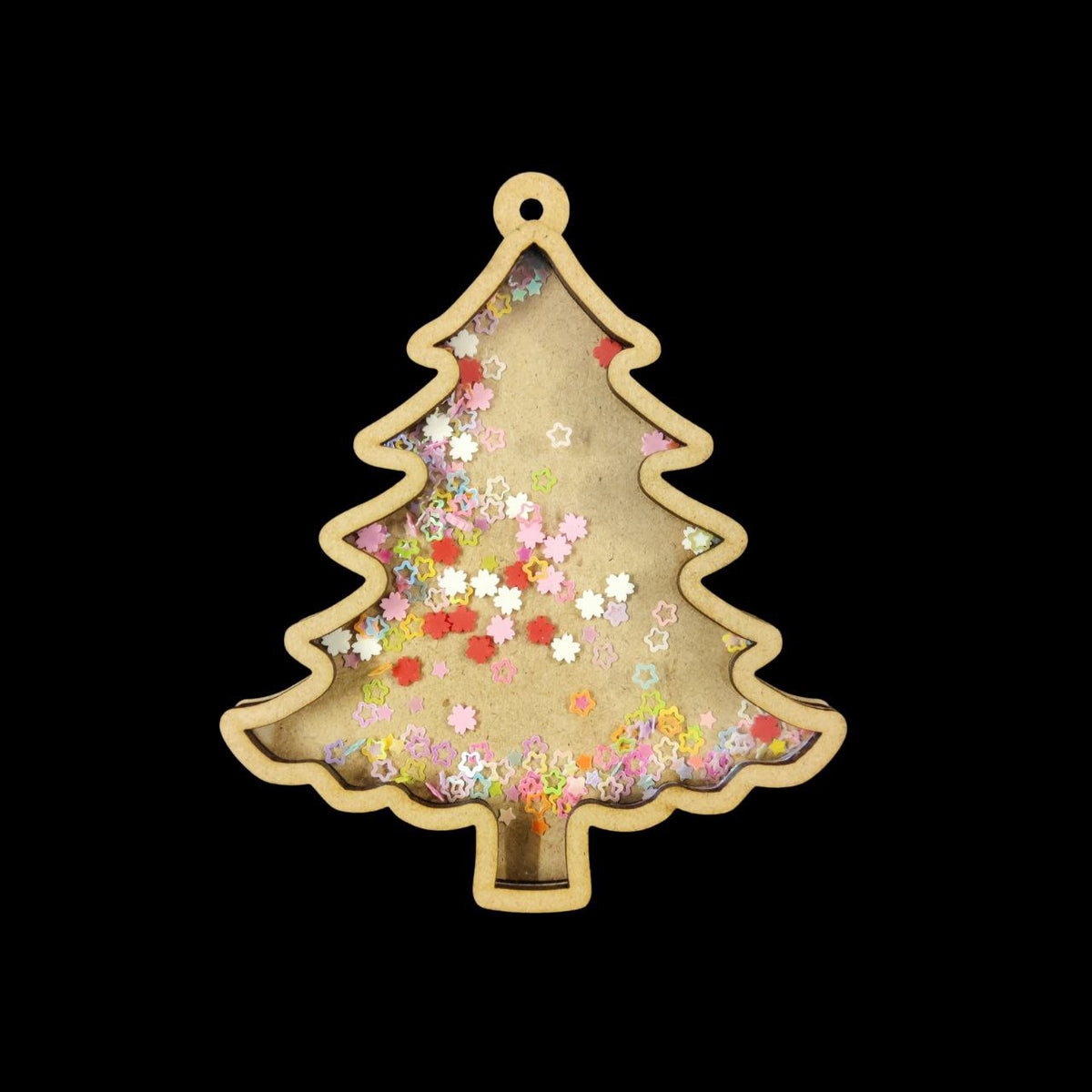 Christmas Tree - (Christmas MDF Shakers)1
