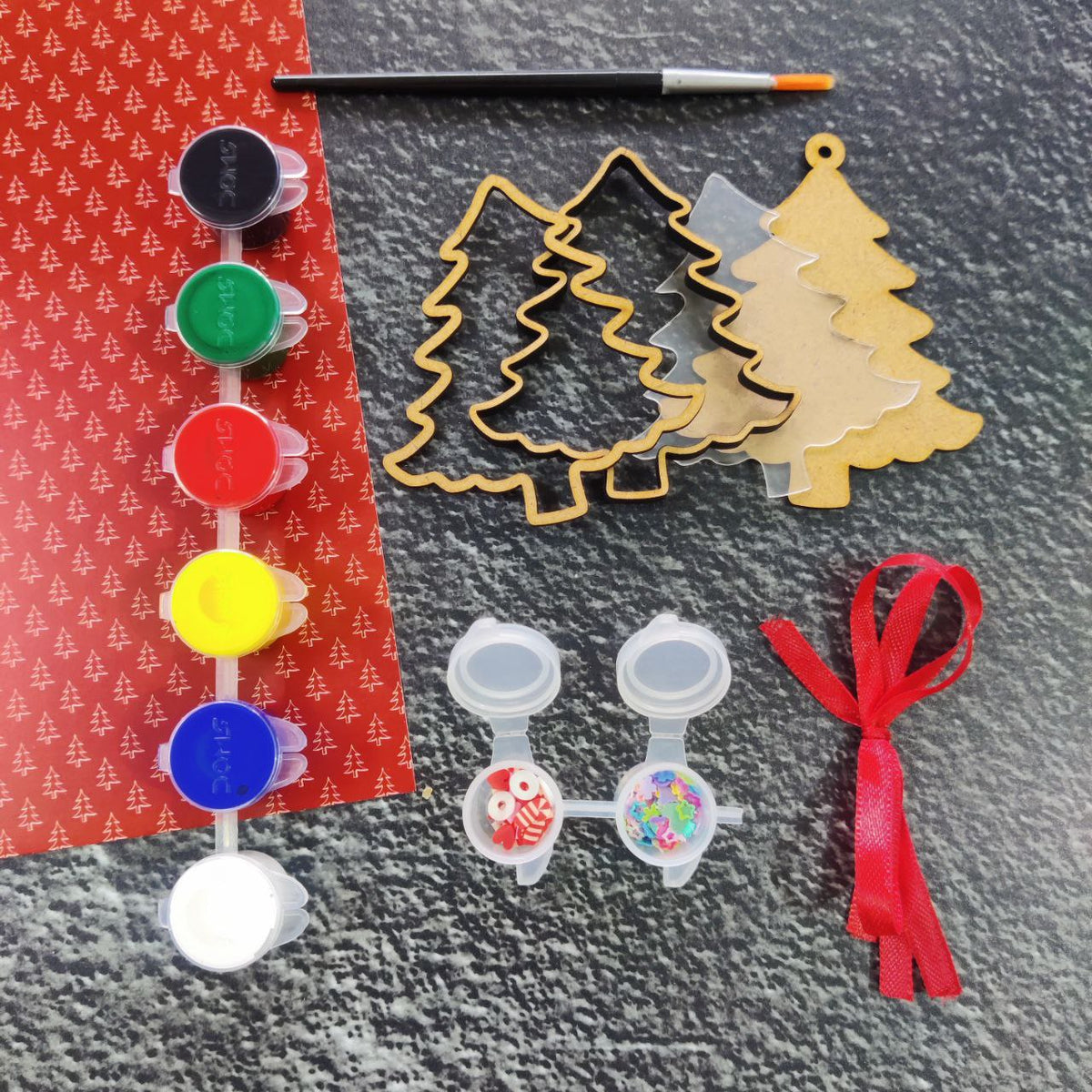 Personalised Reindeer - Christmas DIY Kit (MDF)