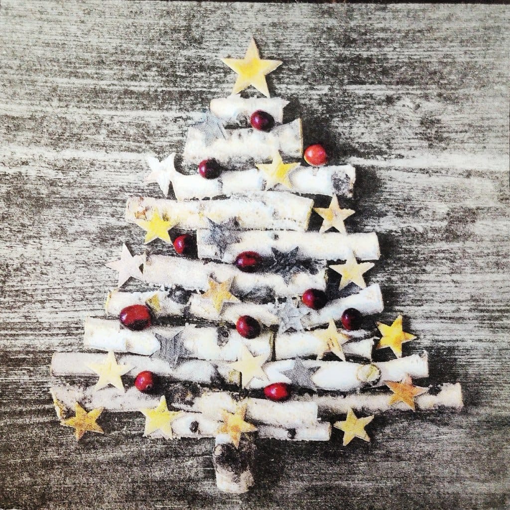 Designer Christmas Tree ( German Napkins Tissues )