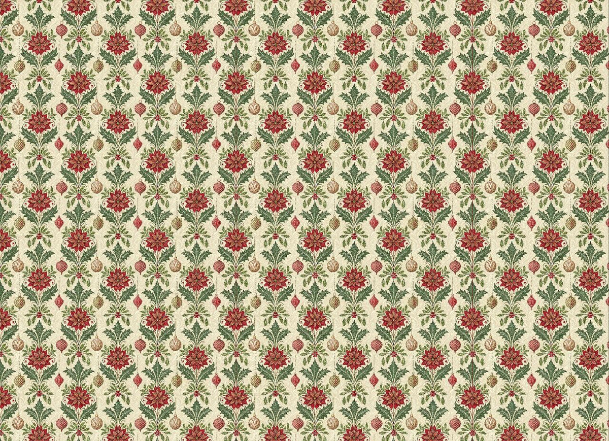 Christmas Vibes - Xmas Napkin Print - Seamless (Instant Transfer Sheet) Horizontal