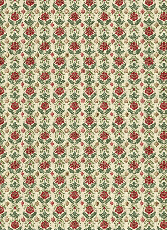 Christmas Vibes - Xmas Napkin Print - Seamless (Instant Transfer Sheet) Vertical